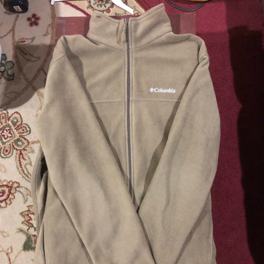 Fleece Columbia Zippered Jacket